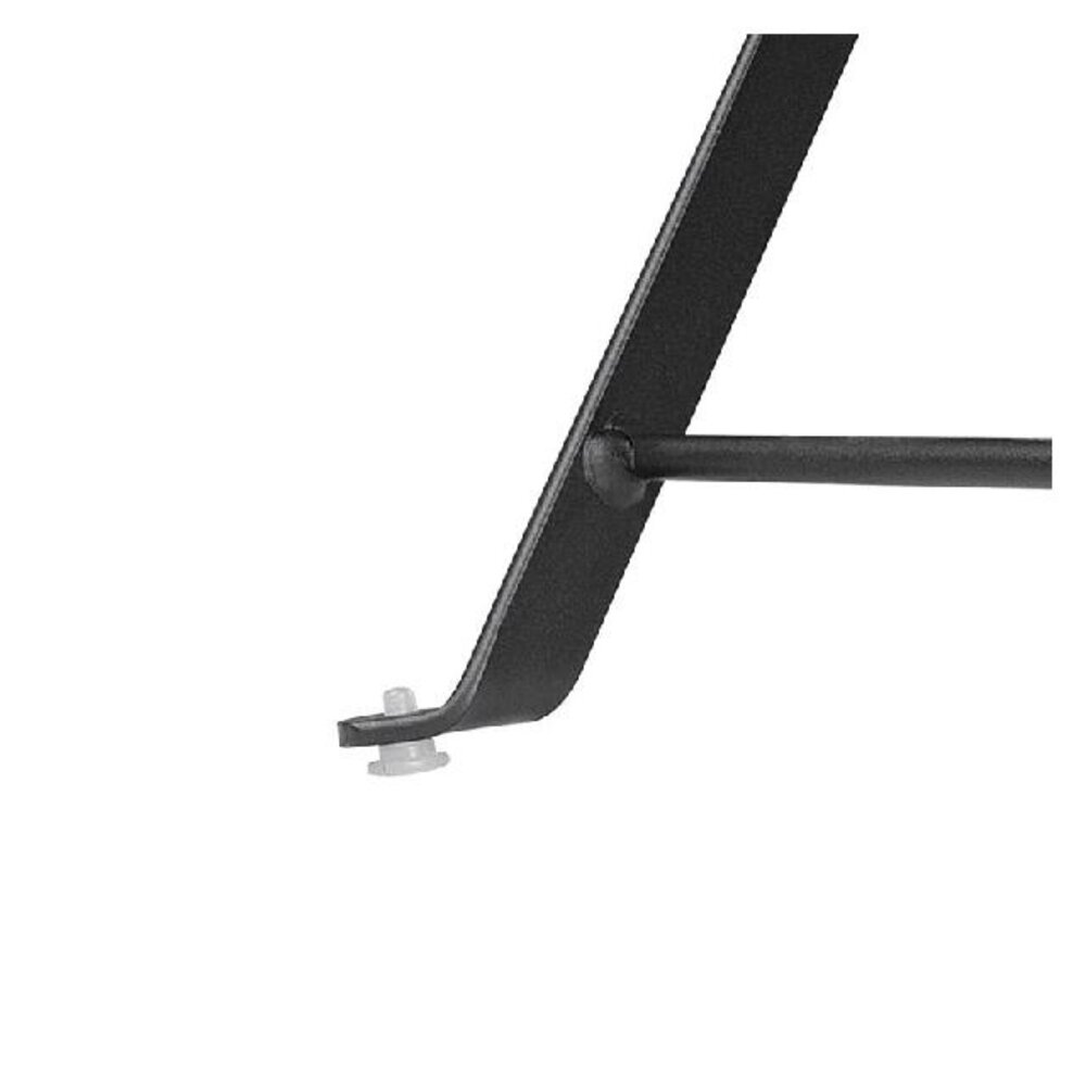 Bolero Vierkante opklapbare stalen tafel zwart 60cm | GK989 Bolero Vierkante opklapbare stalen tafel zwart 60cm | GK989