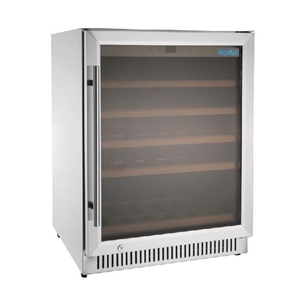 Polar G-serie rvs wijnkoeling 51 flessen | GG762 Polar G-serie rvs wijnkoeling 51 flessen | GG762