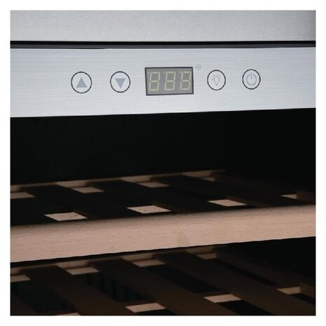 Polar G-serie rvs wijnkoeling 51 flessen | GG762 Polar G-serie rvs wijnkoeling 51 flessen | GG762