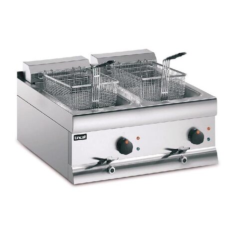Lincat Silverlink 600 dubbele friteuse df66 | J537