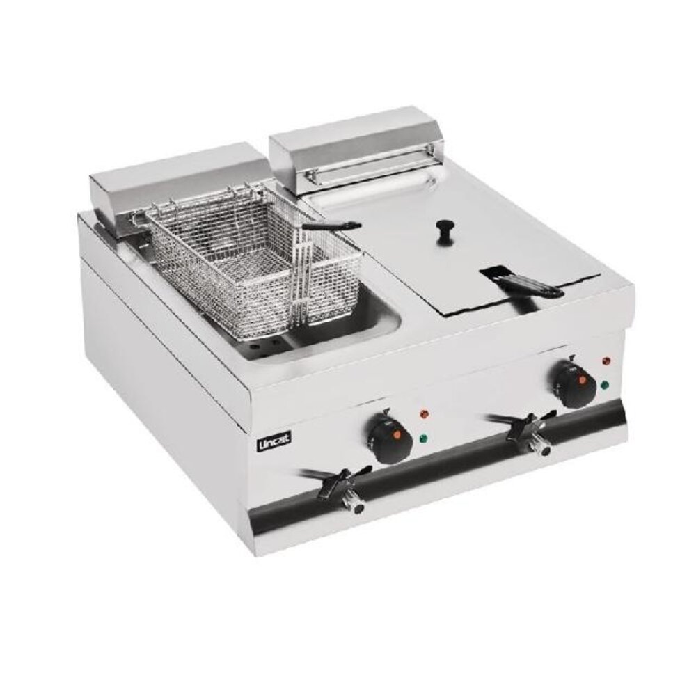 Lincat Silverlink 600 dubbele friteuse df66 | J537