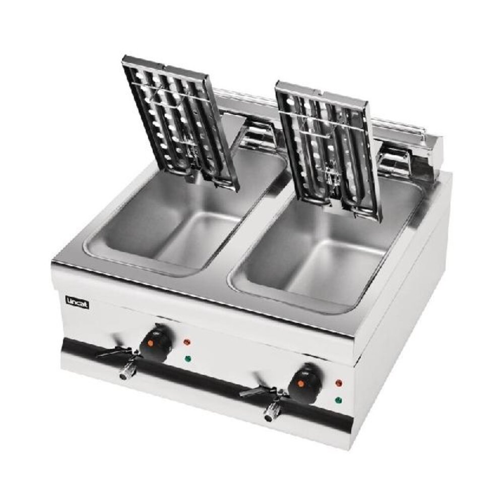 Lincat Silverlink 600 dubbele friteuse df66 | J537