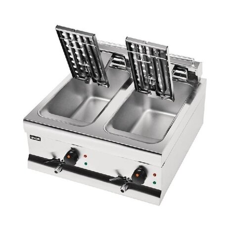 Lincat Silverlink 600 dubbele friteuse df66 | J537