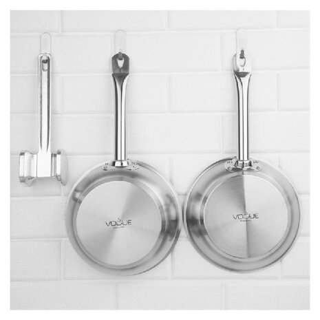 Vogue Platinum plus rvs anti-aanbak inductie sauteuse 20cm | FC098 Vogue Platinum plus rvs anti-aanbak inductie sauteuse 20cm | FC098