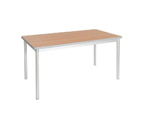 Gopak Enviro rechthoekige indoor eettafel berkeneffect 1400mm Gopak Enviro rechthoekige indoor eettafel berkeneffect 1400mm