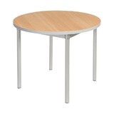 Gopak Enviro vierkante indoor eettafel berkeneffect 900mm