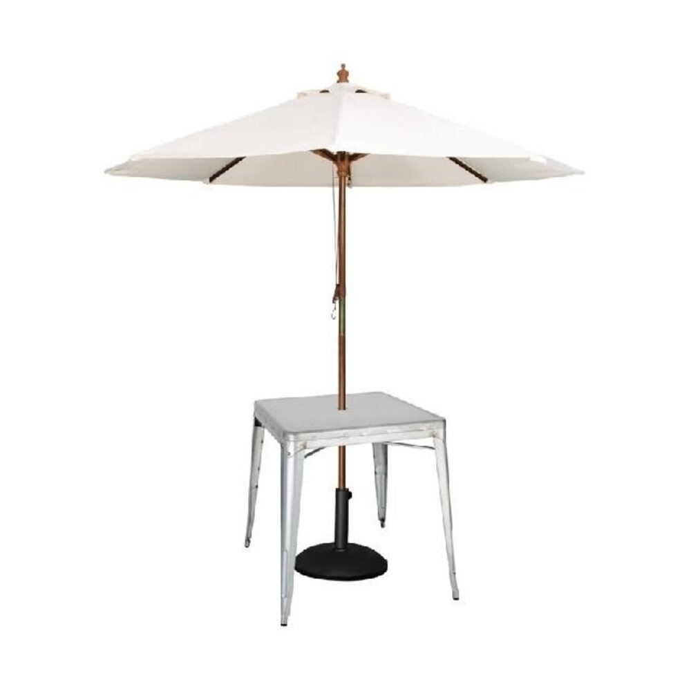 Bolero Bistro gegalvaniseerd stalen tafel vierkant 668mm | GC866