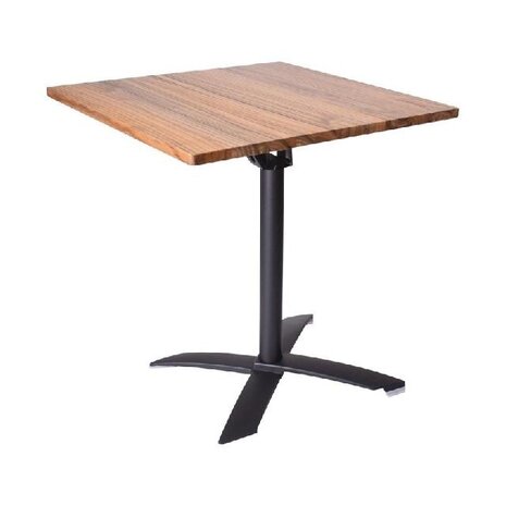 Geen merk Opklapbare indoor bistro tafel helsinki 70x70cm | FT986 Geen merk Opklapbare indoor bistro tafel helsinki 70x70cm | FT986