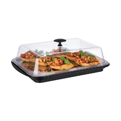 Aps Gekoelde buffetdisplay rechthoekig 430x290mm | FT265 Aps Gekoelde buffetdisplay rechthoekig 430x290mm | FT265