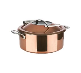Aps Chafing dish koper 305mm Aps Chafing dish koper 305mm