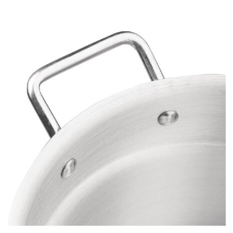 Vogue Aluminium pan met au bain marie inzet 4l | K643 Vogue Aluminium pan met au bain marie inzet 4l | K643