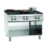 Bartscher Gasfornuis, 6-branders, oo