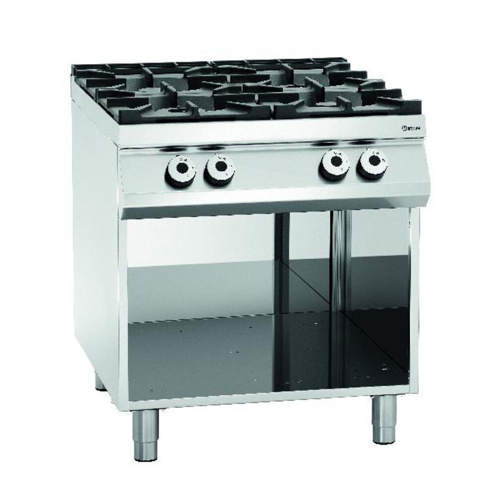 Bartscher Gasfornuis, 4-branders, oo | 2951131 Bartscher Gasfornuis, 4-branders, oo | 2951131