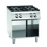 Bartscher Gasfornuis, 4-branders, oo