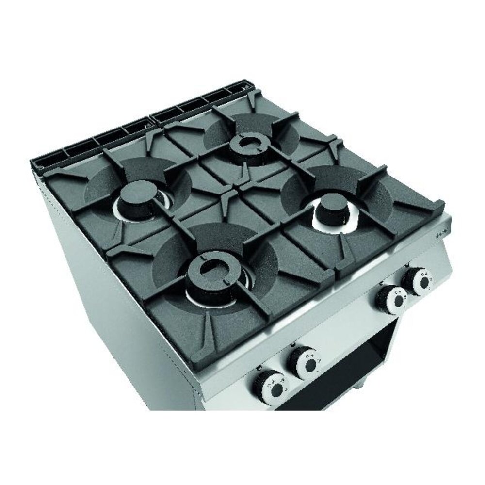 Bartscher Gasfornuis, 4-branders, oo | 2951131 Bartscher Gasfornuis, 4-branders, oo | 2951131