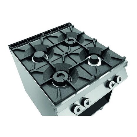 Bartscher Gasfornuis, 4-branders, oo | 2951131 Bartscher Gasfornuis, 4-branders, oo | 2951131