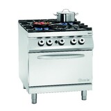 Bartscher Gasfornuis 900, b900, 4-pits, eo