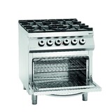 Bartscher Gasfornuis, 4-branders, eo 2 1gn