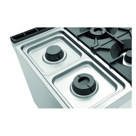 Bartscher Gasfornuis, 4-branders, eo 2 1gn | 2952271 Bartscher Gasfornuis, 4-branders, eo 2 1gn | 2952271