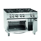 Bartscher Gasfornuis, 6-branders, go 2 1gn,ns