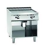 Bartscher Gas grillplaat, glad