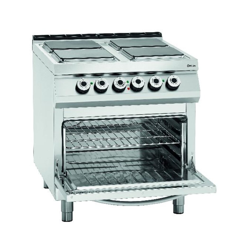 Bartscher El. fornuis 900, b900, 4-pits, eo | 296325 Bartscher El. fornuis 900, b900, 4-pits, eo | 296325