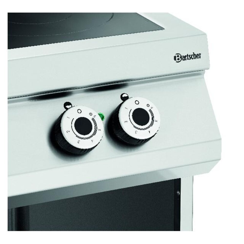 Bartscher Ceramisch fornuis 2-branders, oo | 296411 Bartscher Ceramisch fornuis 2-branders, oo | 296411