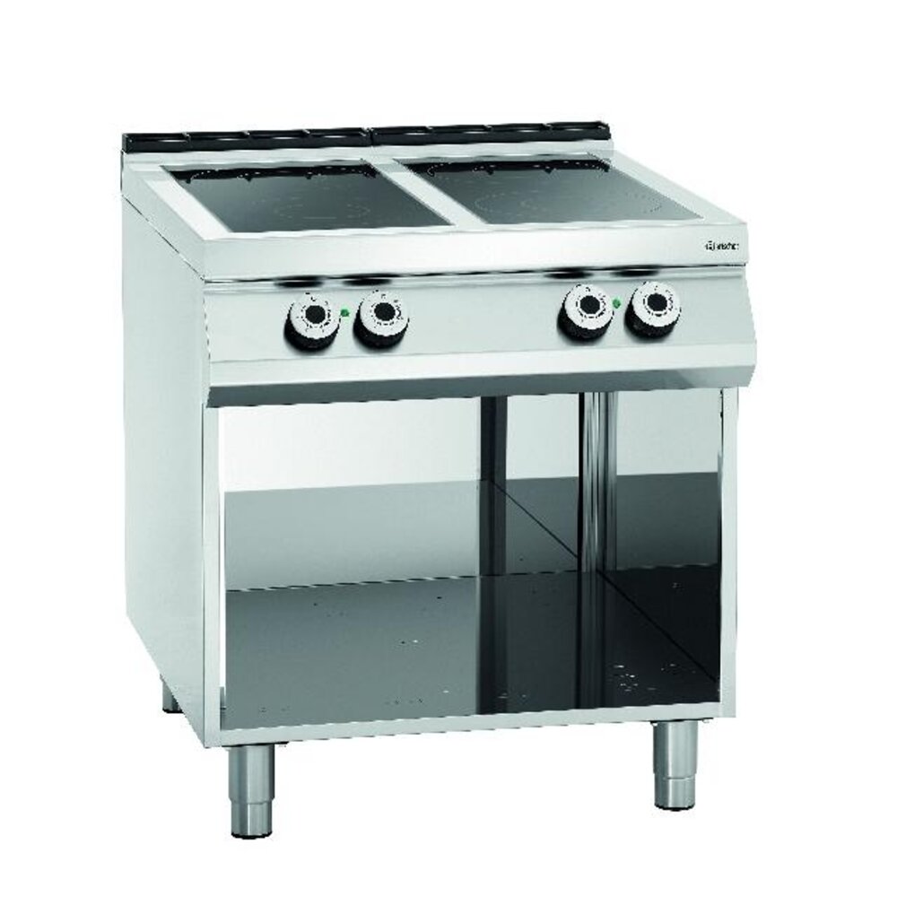 Bartscher Ceramisch fornuis 4-brander, oo | 296421 Bartscher Ceramisch fornuis 4-brander, oo | 296421