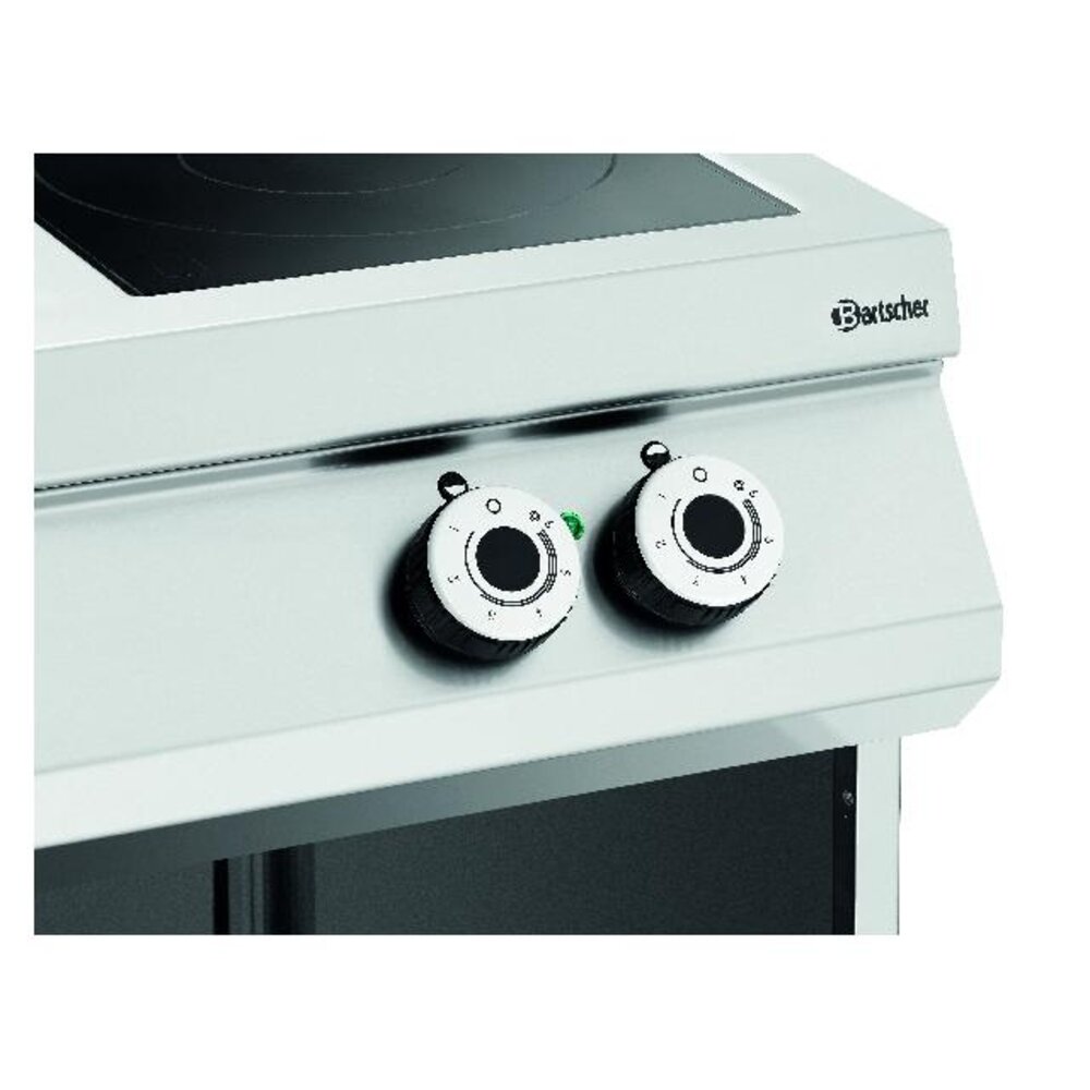 Bartscher Ceramisch fornuis 4-brander, oo | 296421 Bartscher Ceramisch fornuis 4-brander, oo | 296421