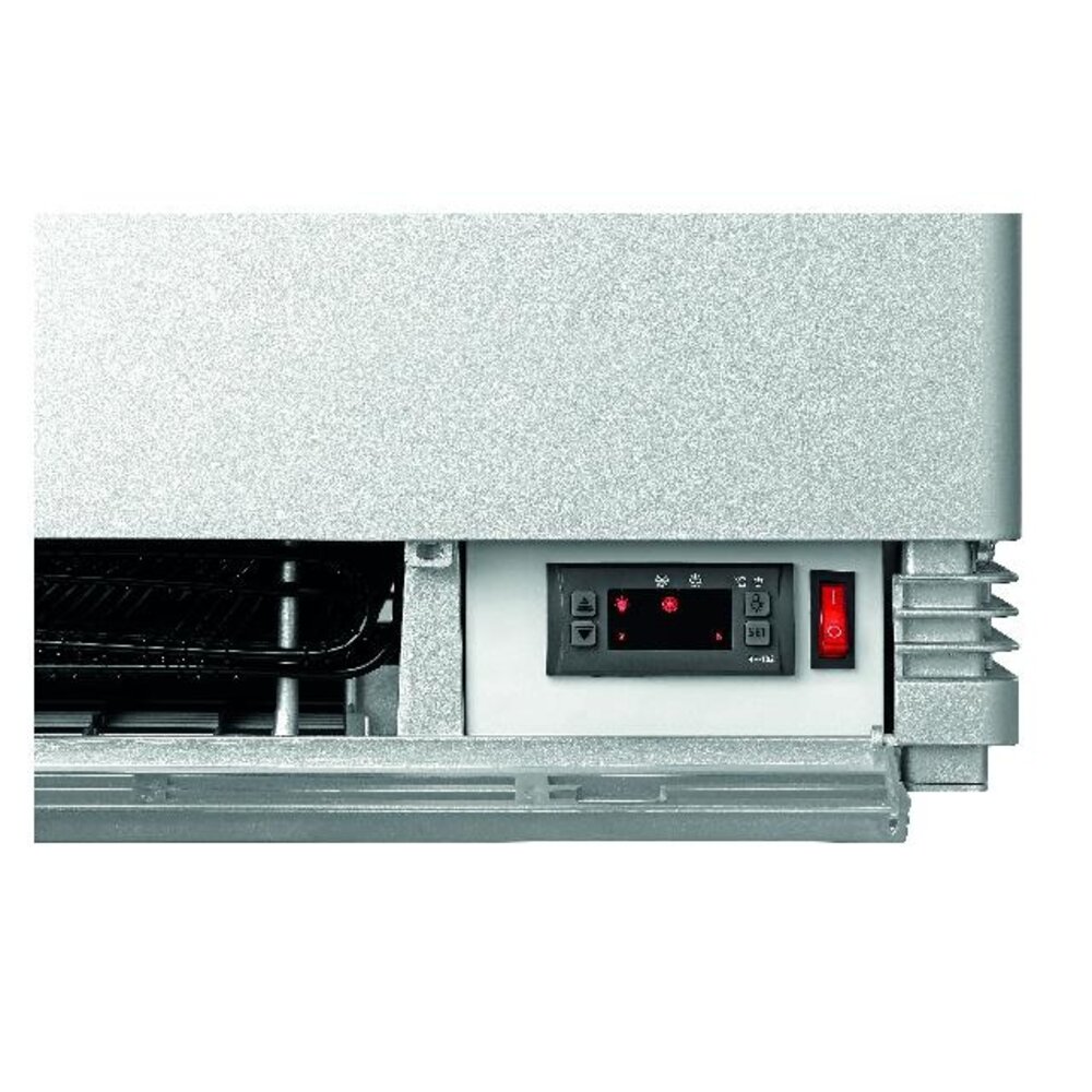 Bartscher Mini-koelvitrine 78l, zilver | 700778G Bartscher Mini-koelvitrine 78l, zilver | 700778G