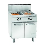 Bartscher Gas friteuse met 2 binnenpannen