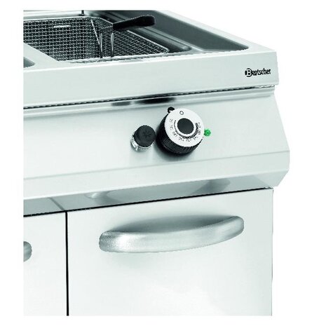Bartscher Gas friteuse met 2 binnenpannen | 2959521 Bartscher Gas friteuse met 2 binnenpannen | 2959521
