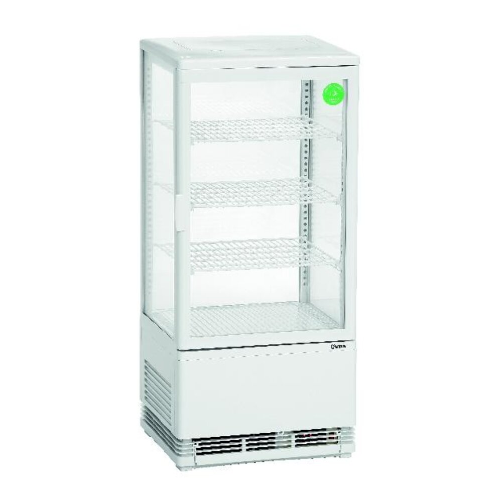 Bartscher Mini-koelvitrine 78l, wit | 700578G Bartscher Mini-koelvitrine 78l, wit | 700578G