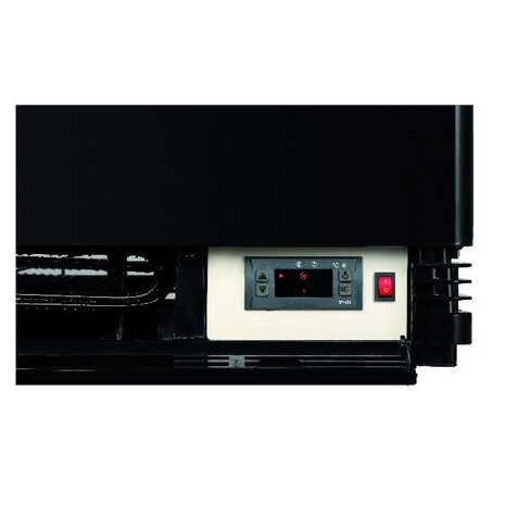 Bartscher Mini-koelvitrine 78l, zwart | 700277G Bartscher Mini-koelvitrine 78l, zwart | 700277G