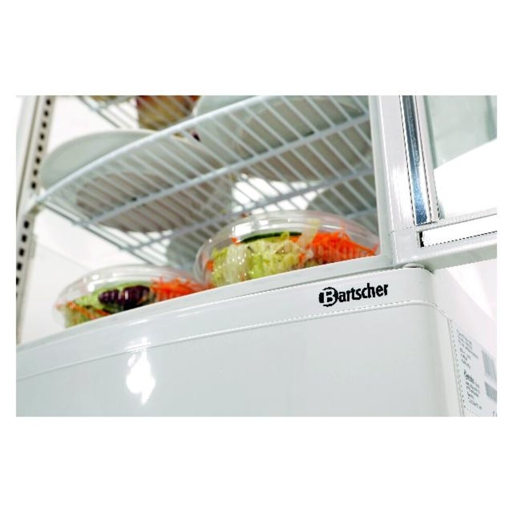 Bartscher Mini-koelvitrine 86l | 700678G Bartscher Mini-koelvitrine 86l | 700678G