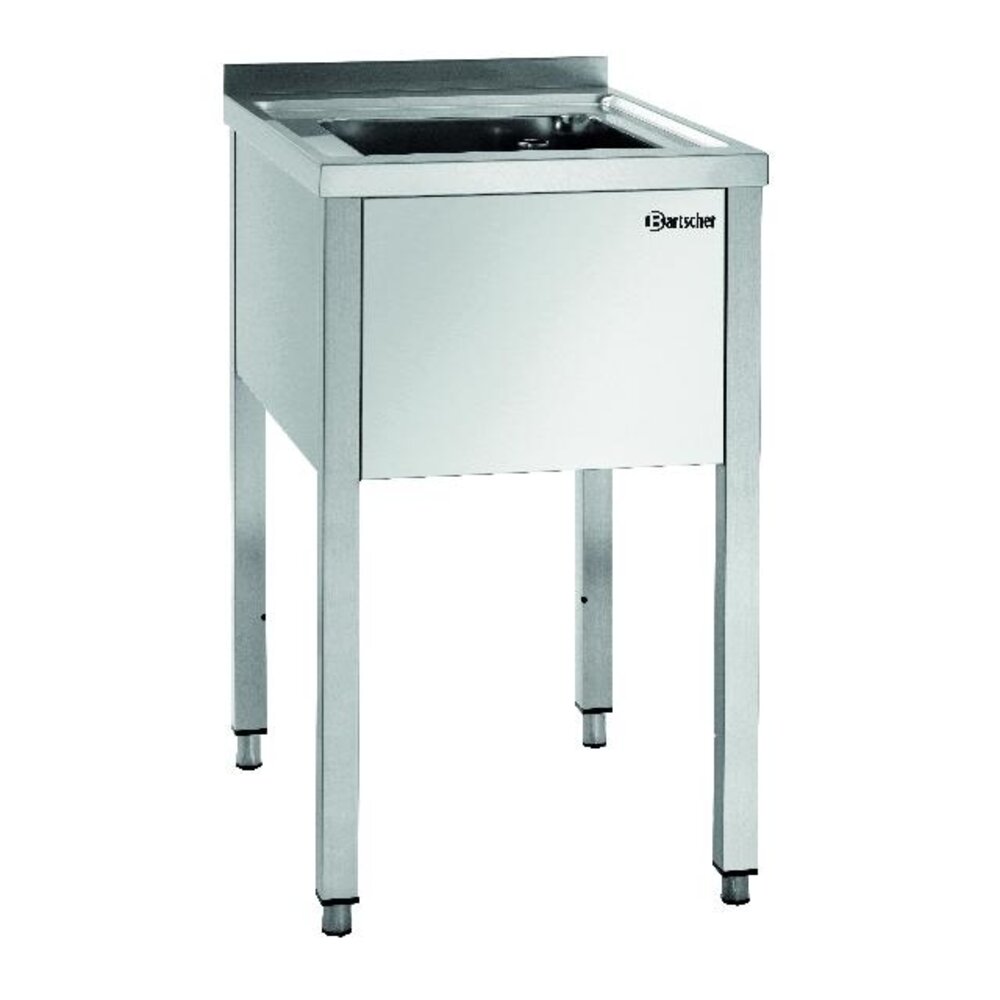 Bartscher Spoeltafel met 1 spoelbak | 306380 Bartscher Spoeltafel met 1 spoelbak | 306380
