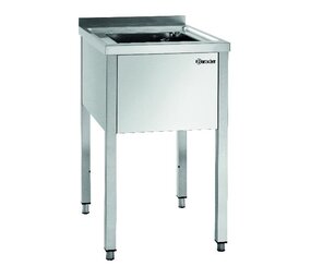 Bartscher Spoeltafel met 1 spoelbak Bartscher Spoeltafel met 1 spoelbak