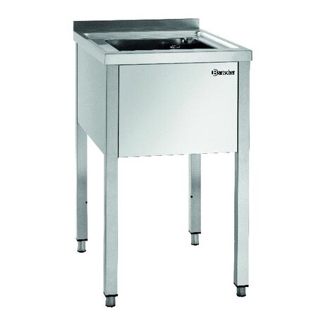 Bartscher Spoeltafel met 1 spoelbak | 306380 Bartscher Spoeltafel met 1 spoelbak | 306380