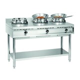 Bartscher Wokkookplaat, 3 branders