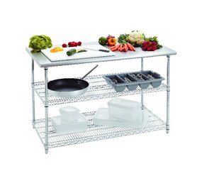 Bartscher Werktafel 690, b1300, 2 ts Bartscher Werktafel 690, b1300, 2 ts