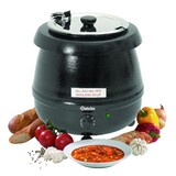 Bartscher Partypan, 9l, zwart Bartscher Partypan, 9l, zwart