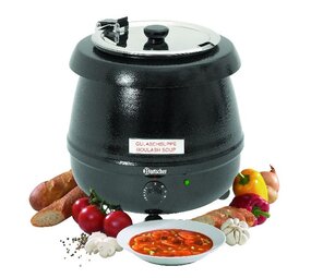 Bartscher Partypan, 9l, zwart