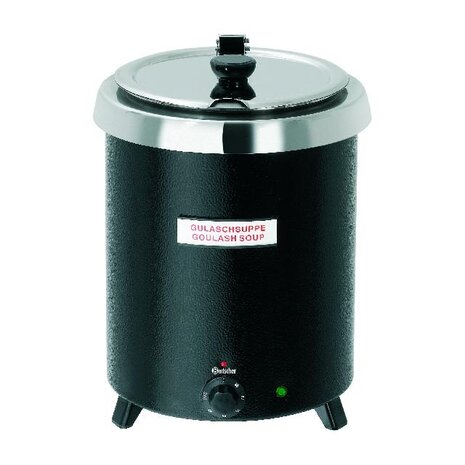 Bartscher Soeppan club, 8,5l, zwart | 100067