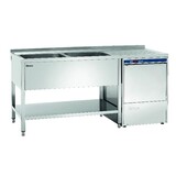 Bartscher Spoelcentrum 700,b1800 2 bakken li Bartscher Spoelcentrum 700,b1800 2 bakken li