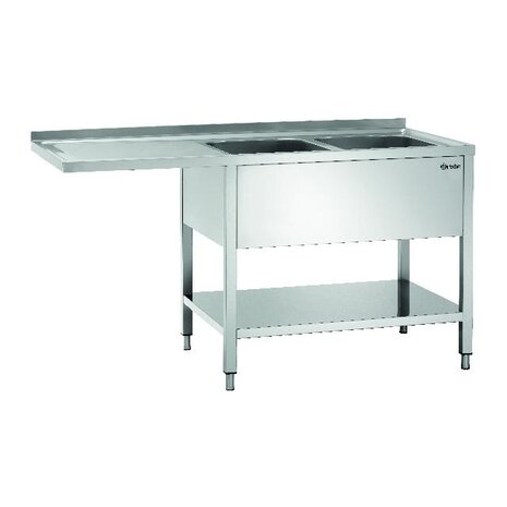 Bartscher Spoelcentrum 700,b1600  2 bakken re | 306650 Bartscher Spoelcentrum 700,b1600  2 bakken re | 306650