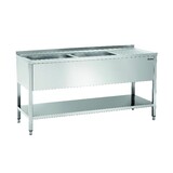 Bartscher Spoelcentrum 700,b1600 2 bakken li Bartscher Spoelcentrum 700,b1600 2 bakken li