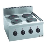 Bartscher El. fornuis 600, b600, 4-pits, ta