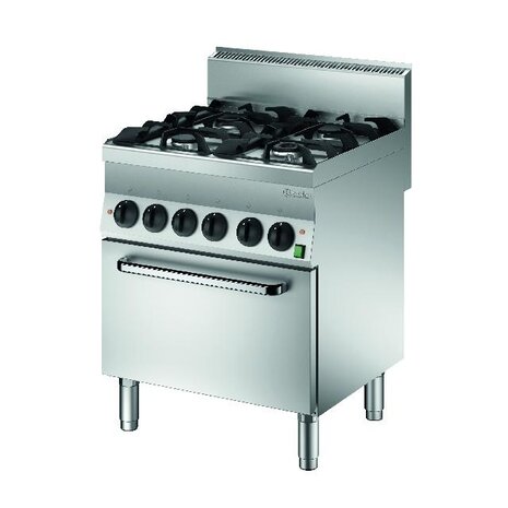 Bartscher Gasfornuis 650, b700, 4-pits, eo | 1151143 Bartscher Gasfornuis 650, b700, 4-pits, eo | 1151143