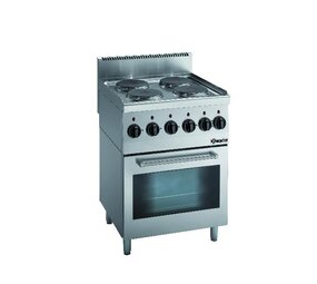 Bartscher El. fornuis 600, b600, 4-pits, eo