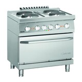 Bartscher El. fornuis 700, b800, 4-pits, eo